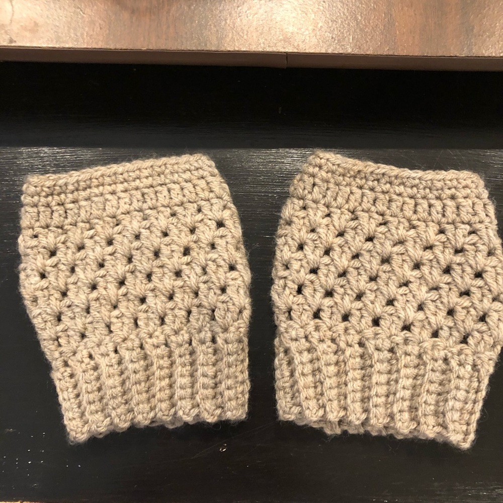 Boot cuffs hand made in England